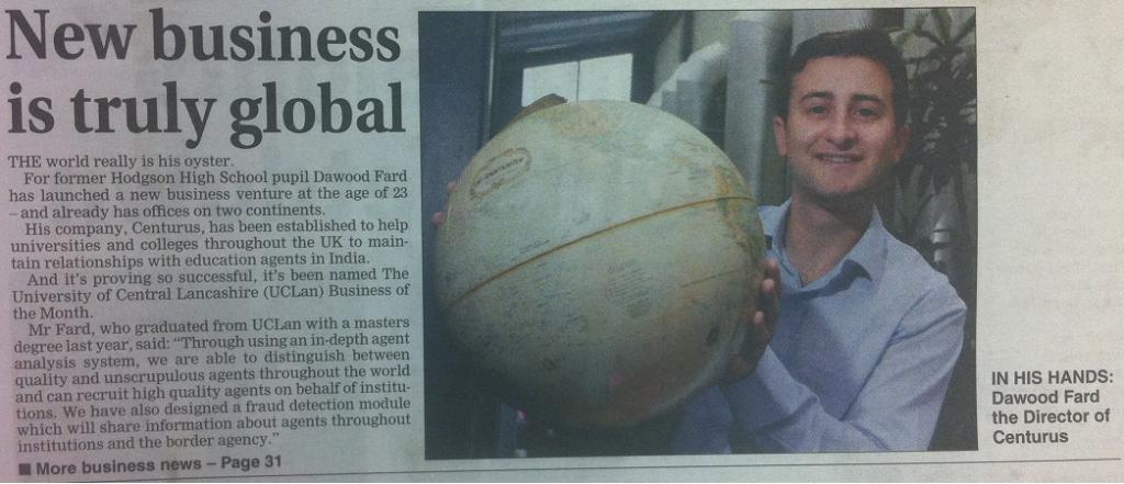 Blackpool Gazette 07.09.2011